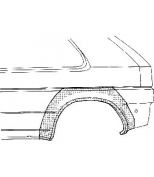 VAN WEZEL - 1837147 - Арка крыла задн лев ford: fiesta 09.89-09.95 4дв